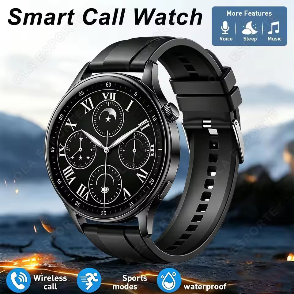 2026 Novo Smartwatch para homens e mulheres, monitor de saúde do sono, chamada Bluetooth, múltiplos modos esportivos,