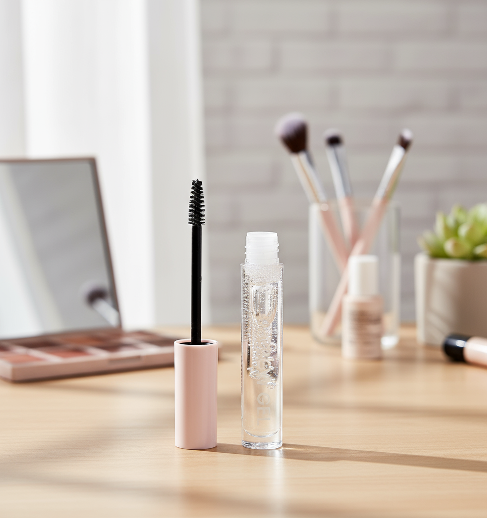 Máscara de Cílios Clear Lash - À prova d'água, Alongadora e Curvadora de Cílios
