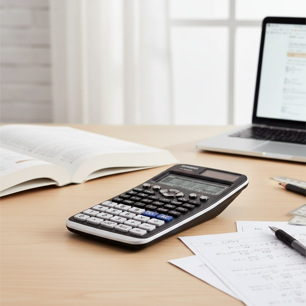 Casio Calculadora Científica FX-991EX FX-991ES Plus FX-82MS Original Nova Edição 240 Funções 2a Edição Ideal para Uso