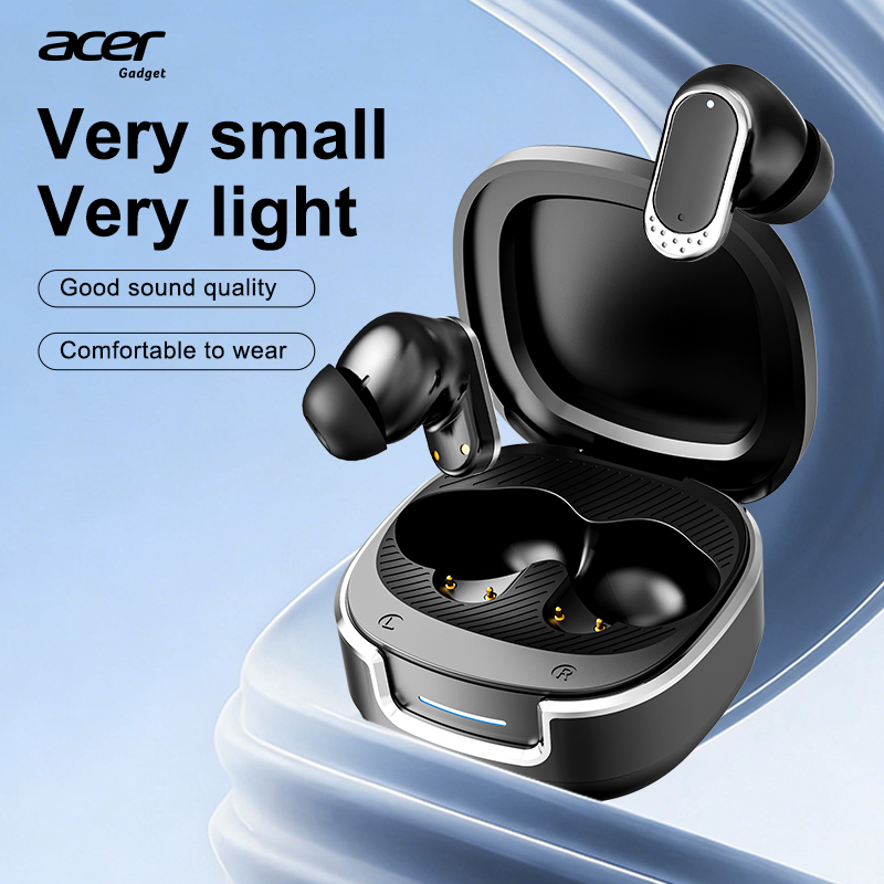 Acer OHR751 Fones De Ouvido Tipo-C Sem Fio Bluetooth Com Microfone Earpods Fone 13mm Grande Alto-Falante SBC AAC Decodif