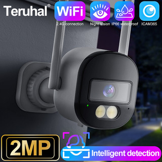 Câmera TERUHAL TC19, com resolução full HD 1080p e alcance infravermelho de 20 metros, tipo c, câmera HD wifi, câmera de