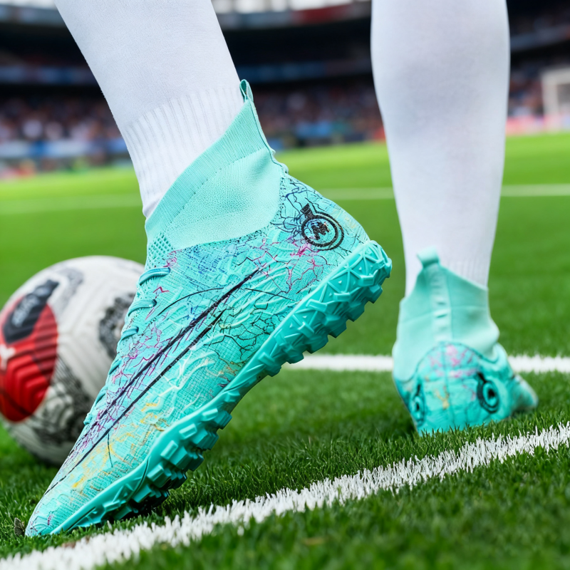 Botas De Futebol Unissex Com Pontas Longas , Chuteiras Profissionais Masculinas Para Atividades Ao Ar Livre