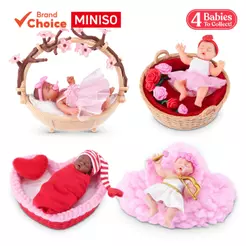 ZURU MINI Baby Sweet Hearts 1 cápsula surpresa colecionável com boneca bebê e acessórios, conjunto de brinquedo em