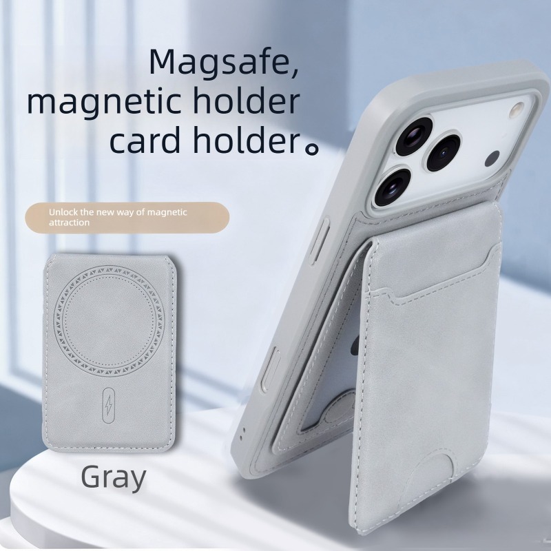 Suporte Magnético Flip MagSafe Para iPhone , Cartão De Forte Adesão N52 Ultrafino