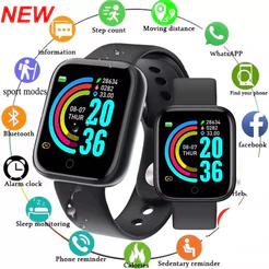 Smartwatch Relógio Inteligente Feminino À Prova Dwaterproof Água Relógios De Pulso Masculino Digital Eletrônico Crianças