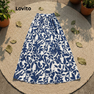 Lovito Saias Elegantes Com Estampa Floral Para Mulheres L118ED017\2 em Oferta na Shopee