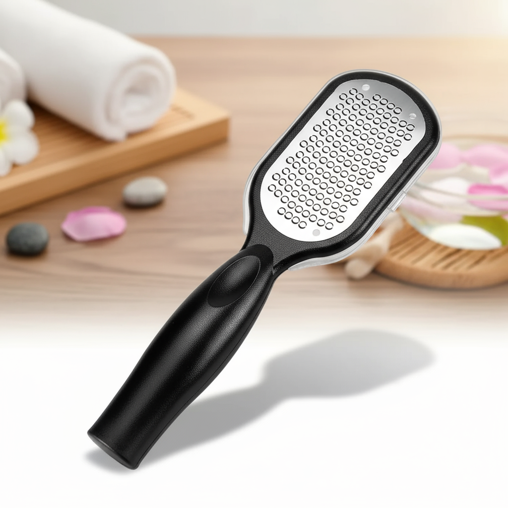 1pc Raspador de Calos Profissional em Aço Inoxidável - Ferramenta de Pedicure para Remover Pele Morta dos Calcanhares e