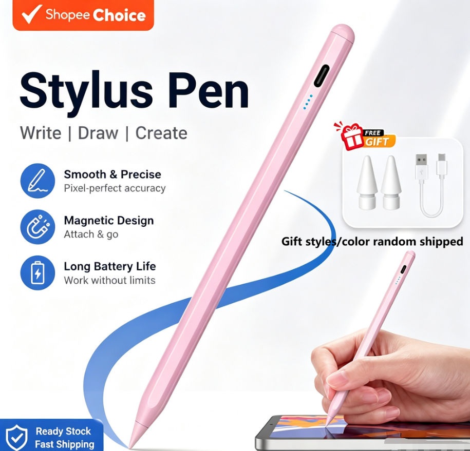 Caneta Stylus Universal para Telefones e Tablets Android e iOS, Compatível com X