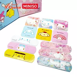 MINISO Sanrio - Pacote Combo de Curativos Adesivos à Prova d'Água Dreamy & Classic (40 unidades) 7,3cm × 3,5cm × 9,8cm