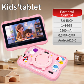 Tablet Android Resistente E Durável De 7 Polegadas Para Crianças , Armazenamento De 16 Gb , Suporte WiFi , Bluetooth , P