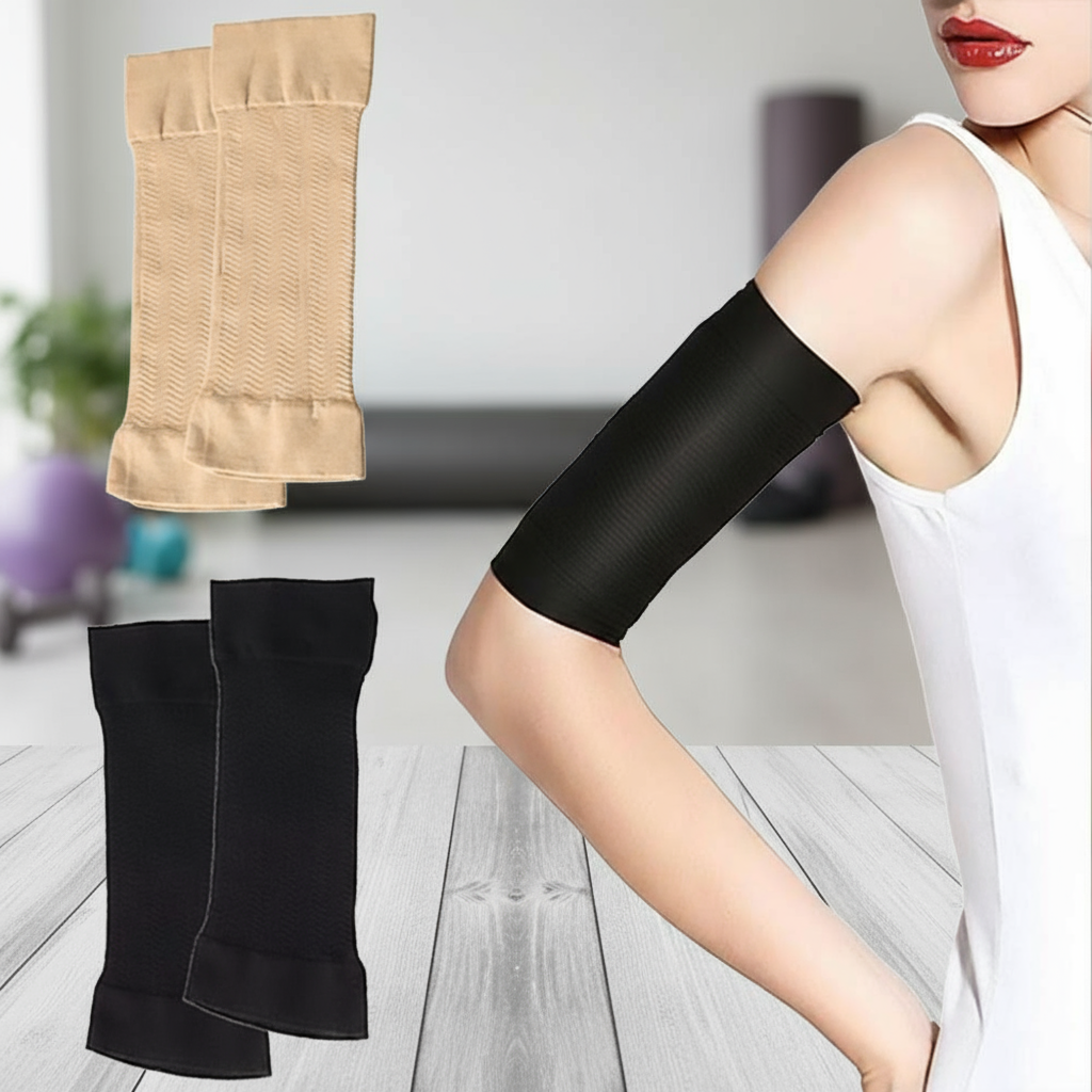 Modelador de Braço Fino Alta Elasticidade Modelagem Corporal Tamanho Único Roupa de Modelagem de Braço Apertada