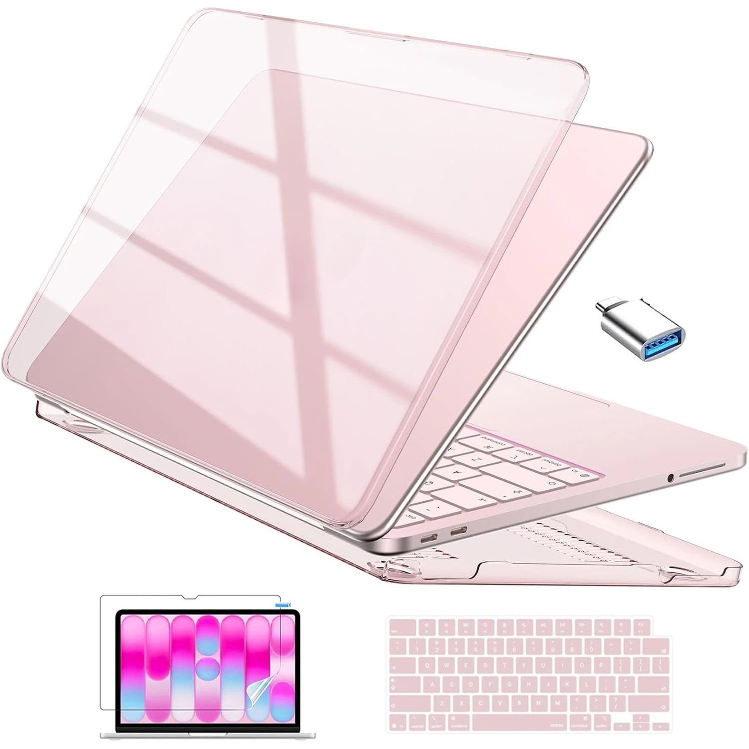 Para MacBook Neo 4 Em 1 Capa 13 Polegadas 2026 Modelo A3404 Com Chip A18 Pro , R