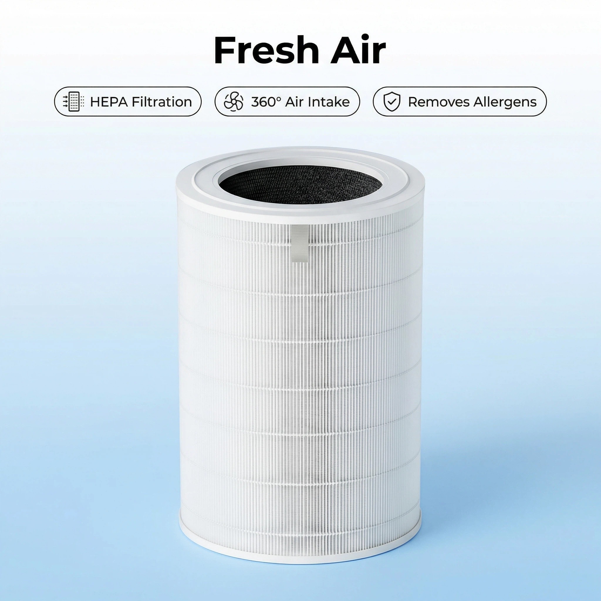 Filtro de Reposição para Purificador de Ar Xiaomi 5 AC-M24-SC & AC-M25-SC, acess