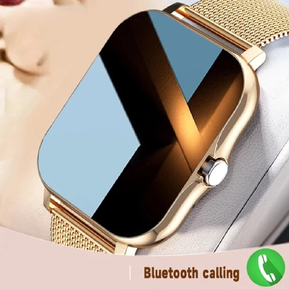 Novo Relógio Inteligente Monitoramento De Saúde Do Sono Pulseira Bluetooth Chamada À Prova Dwaterproof Água Esportes Ver