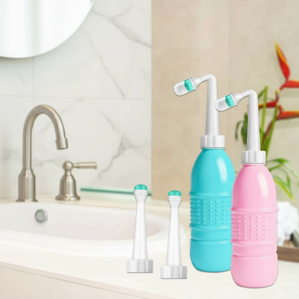 Bidê de Viagem Portátil para Higiene Pessoal, Ideal para Mulheres Grávidas e Recuperação Pós-Parto