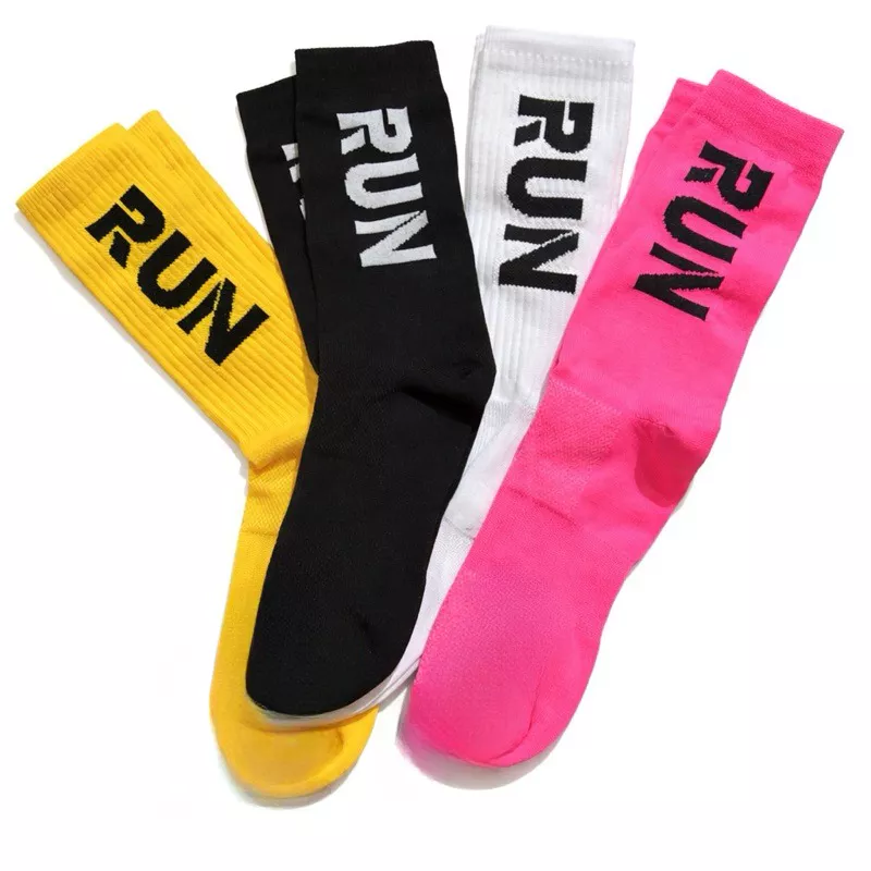 Kit 3 Pares de Meias Esportivas Unissex para Corrida e Caminhada em Poliamida – Envio Rápido — imagem 1