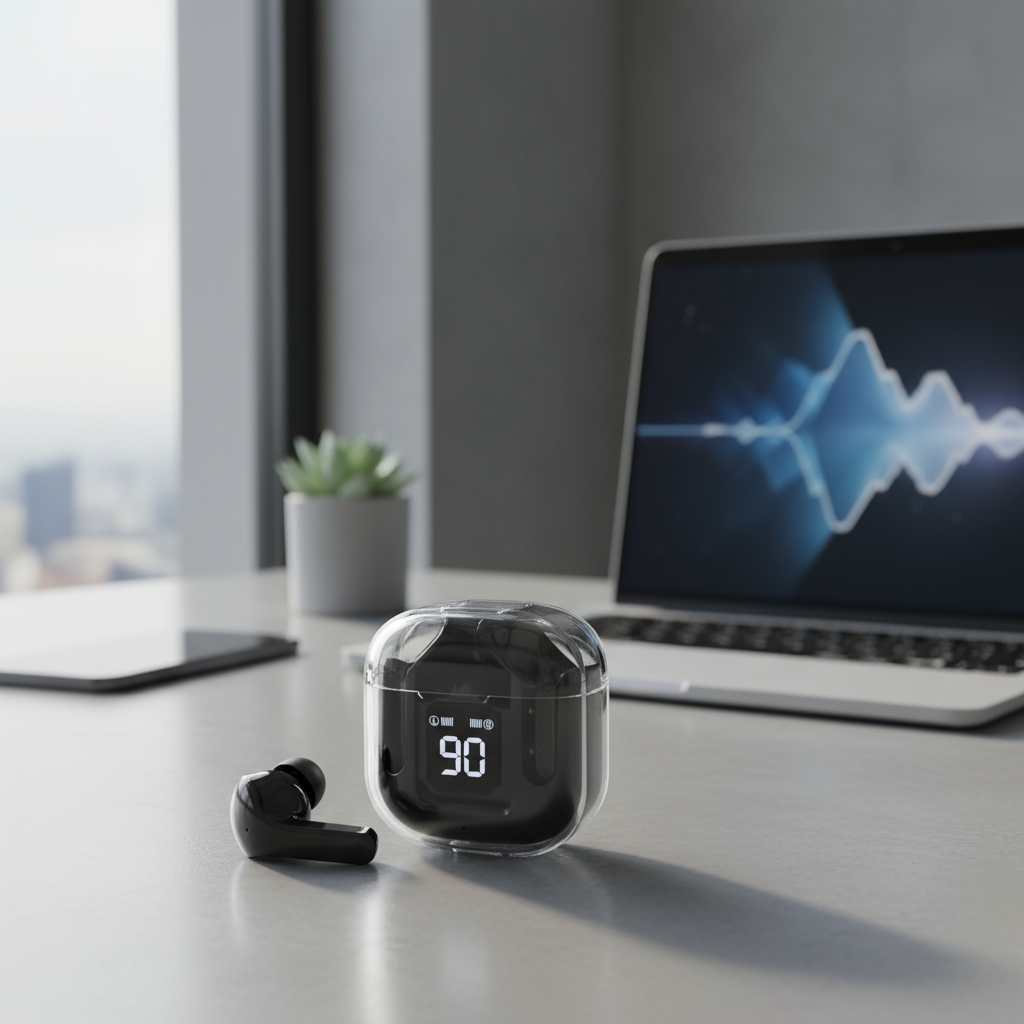 Air31 Fones de Ouvido Sem Fio - Fones Bluetooth com Cancelamento de Ruído, Design à Prova d'Água e Microfone para