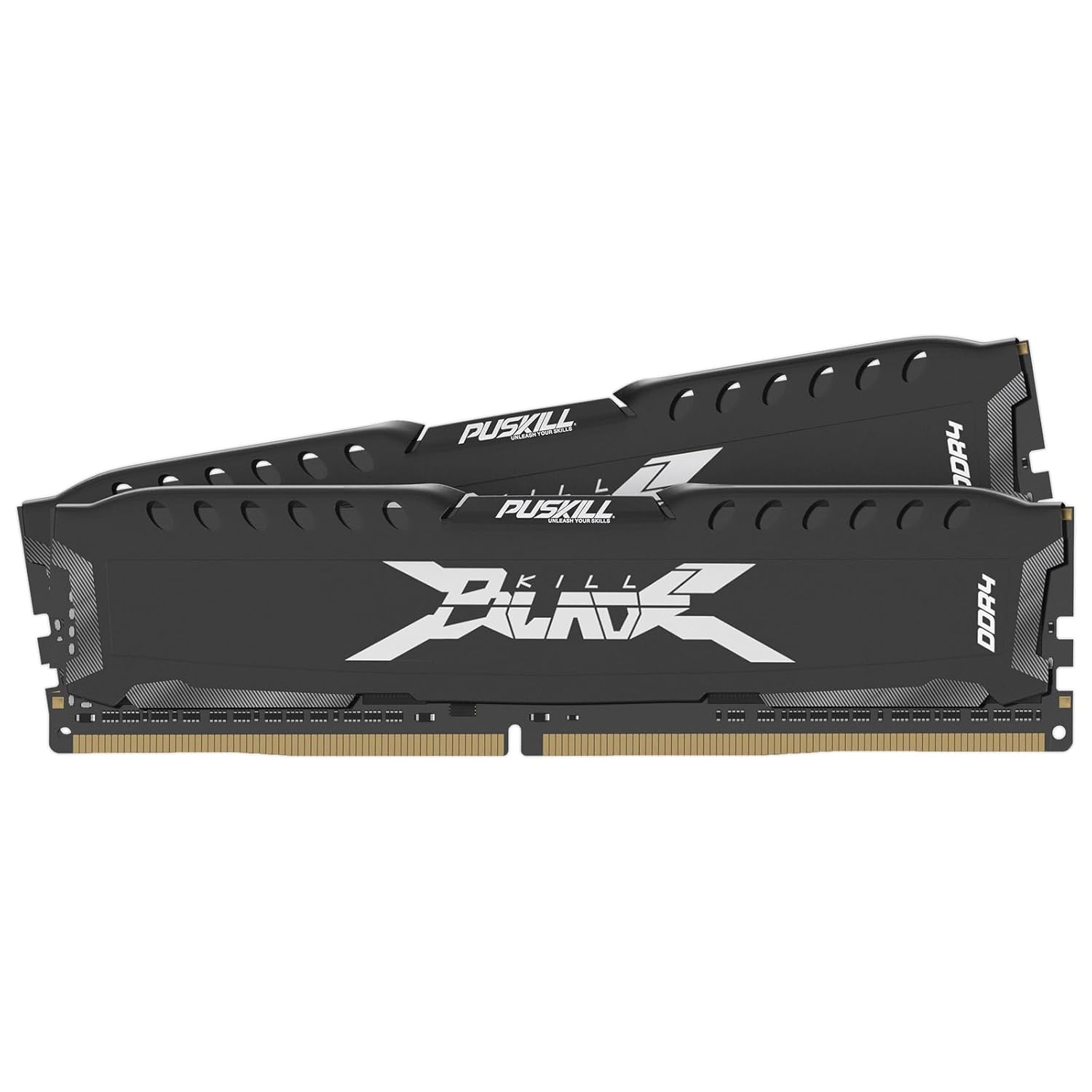 PUSKILL Kit 32GB (2x16GB) DDR4 RAM 3200MHz 2666MHz Memória para Desktop com Diss