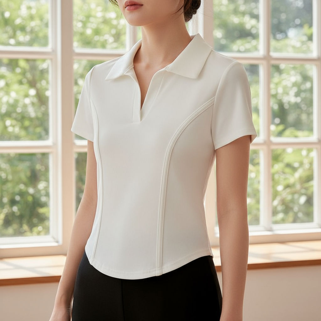 Lovito T-shirt Casual Verão Estrutura Básica Feminina LNM67139 em Oferta na Shopee