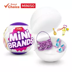 Cápsula Misteriosa Série Moda Mini Brands ZURU 4, Caixa Oficial Surpresa, Brinquedos Colecionáveis para Meninas, Mini