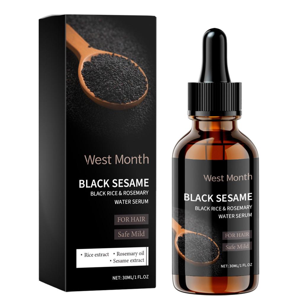【Escolha】 Óleo de Crescimento Capilar com Semente de Gergelim Preto, óleo para crescimento capilar, óleo para cabelo,