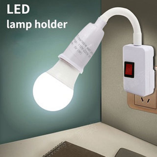 LED Plug In Night Light Lâmpada De Parede De Cabeceira Economizadora De Energia Com Inter…