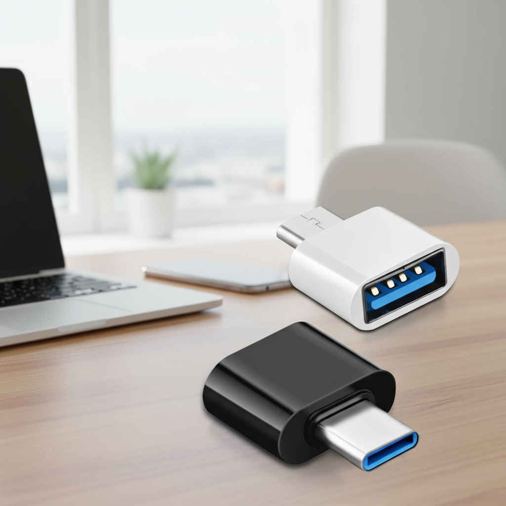 Adaptador de OTG para Pen Drive Flash, Conversor USB para USB Tipo C para Celulares e Computadores