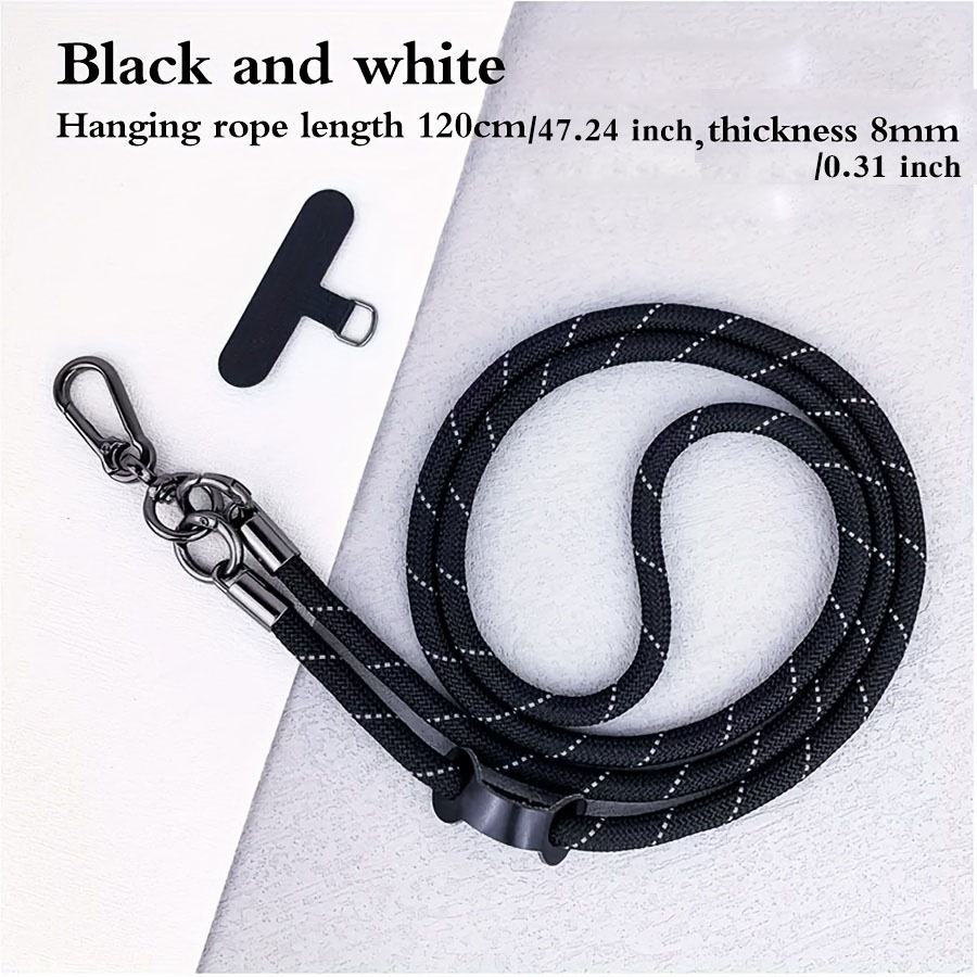 Cordão De Telefone Celular Corda Crossbody Ao Redor Do Pescoço Alça De Pulso Para A Maioria Das Capas De Smartphone Fone