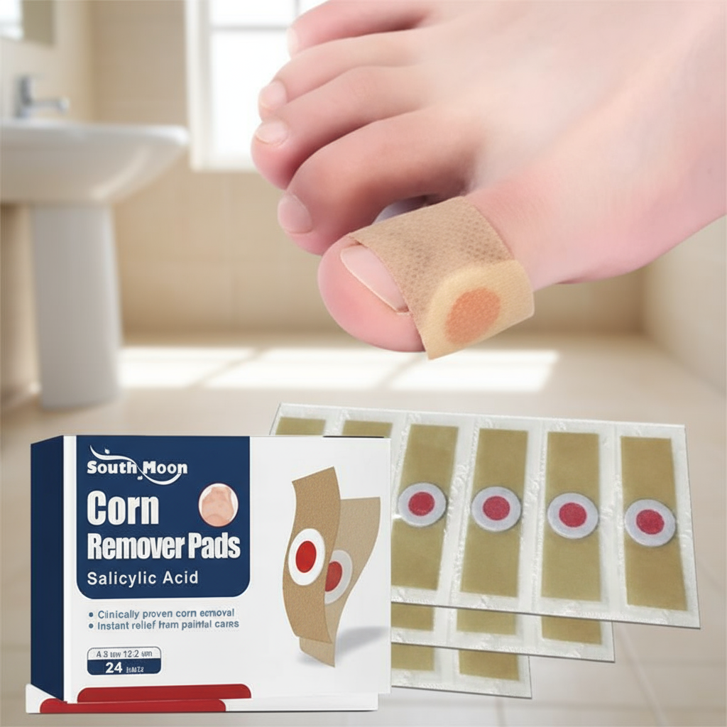 24 unidades de adesivo para remoção de calos e verrugas nos pés - Tratamento para calos nos cuidados com os pés em Oferta na Shopee