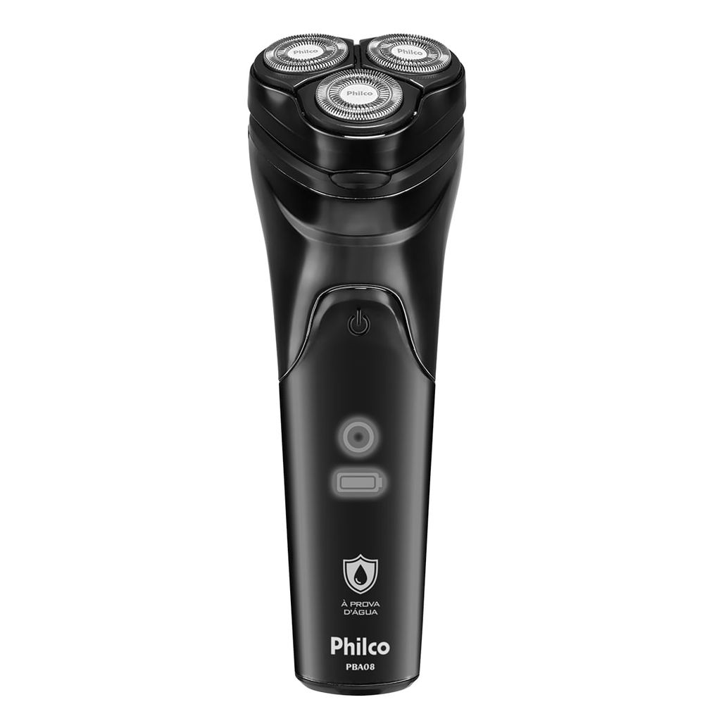 Barbeador elétrico Y-Philco com 45 lâminas, 8 watts, modelo PBA08