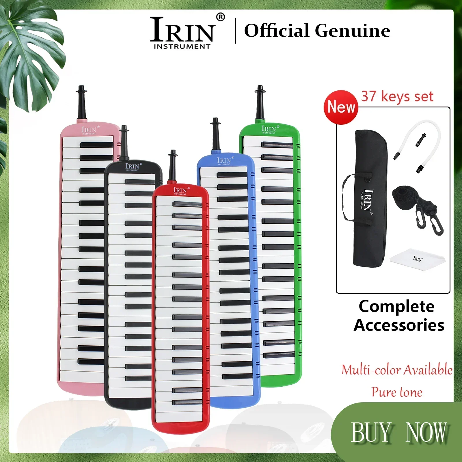IRIN 37-Chave Melodica Portátil Teclado de Tom Órgão de Boca Harmônica Pianica Melodica Instrumentos de Teclado Com