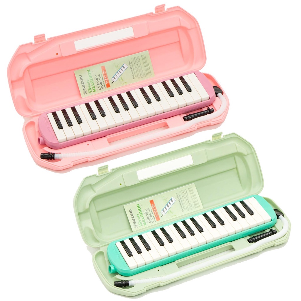 Melodion De 32 Teclas Com Caixa ABS-Instrumento Educacional De Sopro Para Crianças E Estudantes ; Inclui Presente De Tub