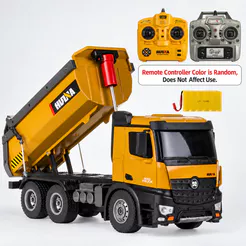 HUINA RC Caminhão Basculante 1573 1317 1337 1556 1318 10CH Controle Remoto Construção Engenharia Veículo Brinquedo Para