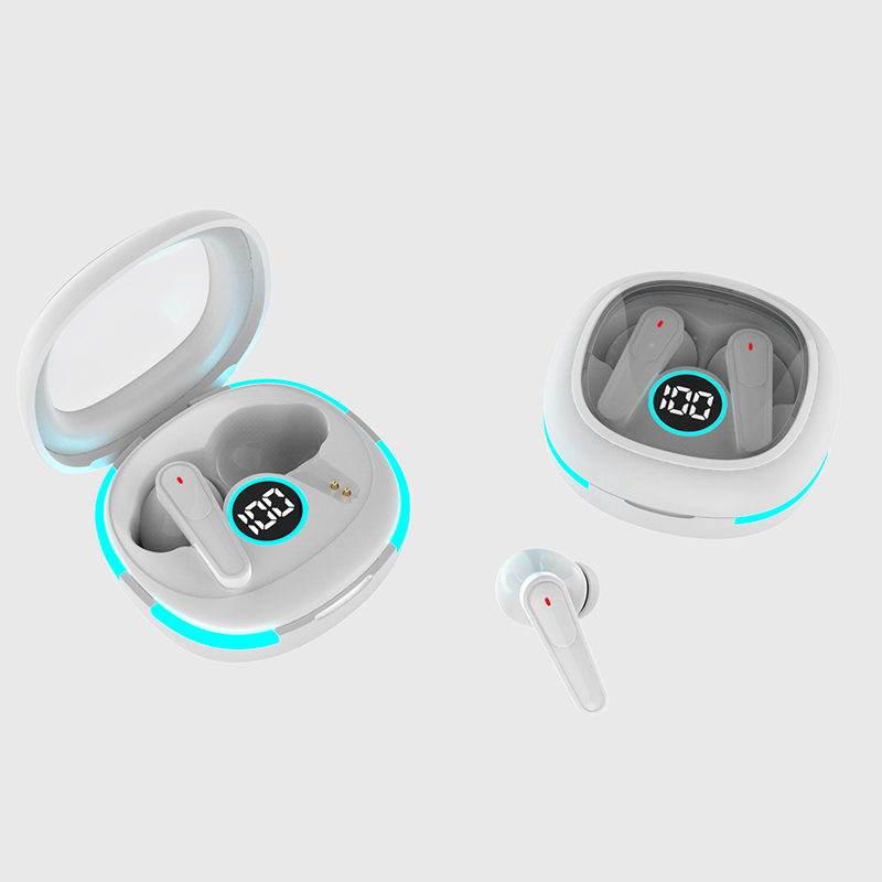 Fones de ouvido com Cancelamento de Ruído Ativo (ANC) e Cancelamento de Ruído de Microfone (ENC) Fone de ouvido