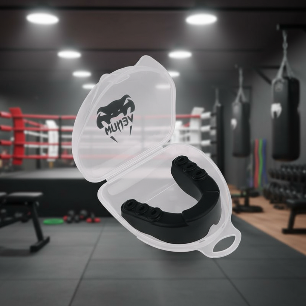 1 peça protetor bucal esportivo para basquete, rúgbi, boxe, caratê - protetor de dentes adulto resistente