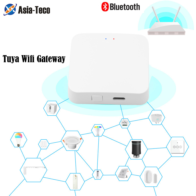 Gateway Inteligente Sem Fio, Ponte Bluetooth para Automação Residencial por Wi-Fi Remota via APP, Uso Doméstico na