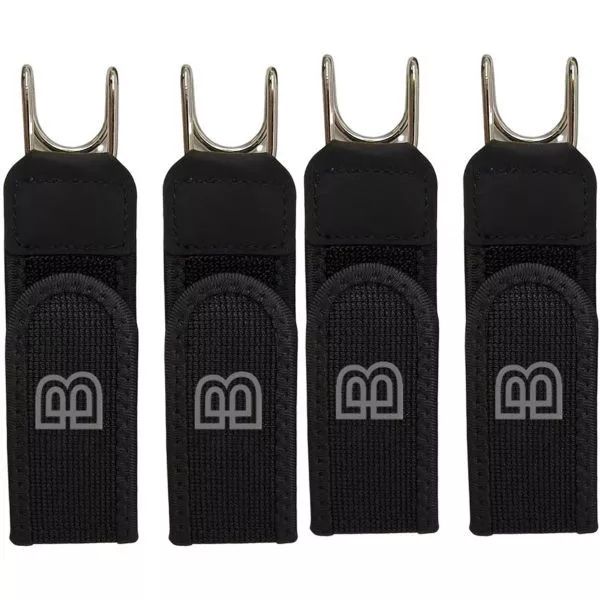 Conjunto 2/4 Peças Unissex Cinto Elástico Sem Fivela Ajustável Cinto Lateral para Jeans Masculino e Feminino