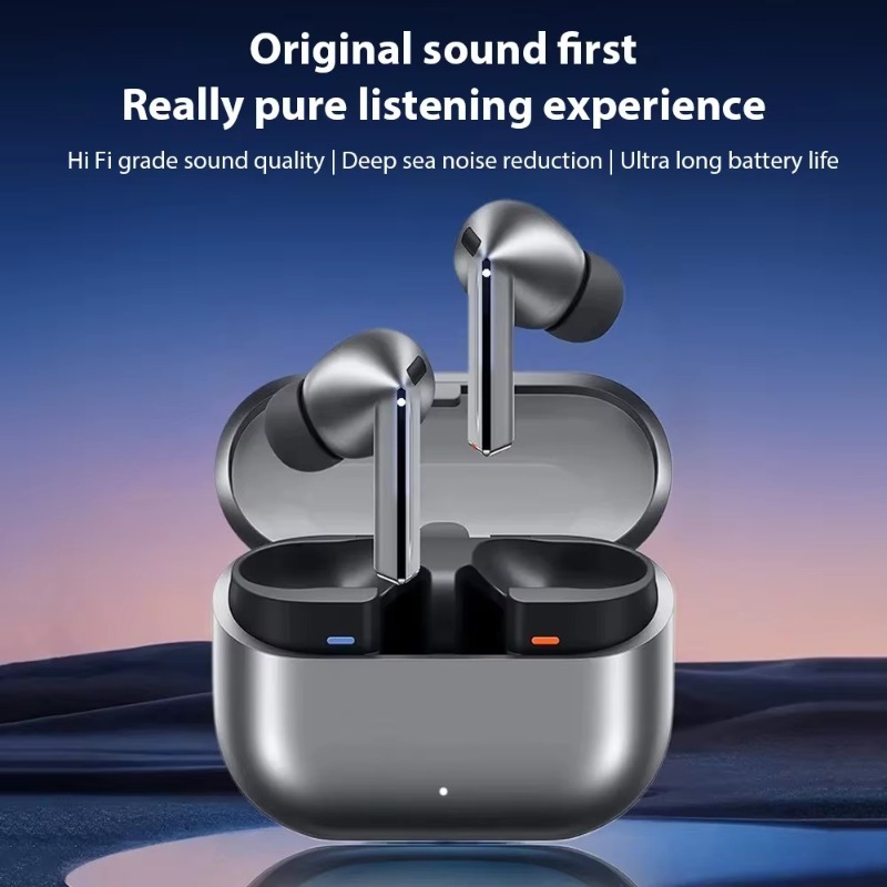  Fones de Ouvido Buds3 Pro, TWS Bluetooth 5.3, Sem Fio, Intra-auriculares, Cancelamento Inteligente de Ruído,