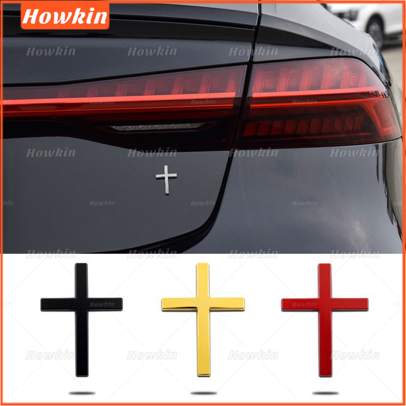 Símbolos De Carroceria De Carro SUV Adesivo Cruzado Emblema De Design De Metal 3D