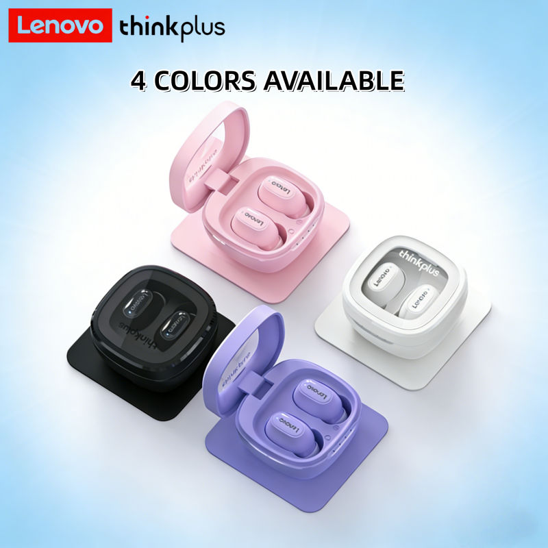 Fone de Ouvido Lenovo Thinkplus XT62 TWS Bluetooth 5.3 ENC Cancelamento de Ruído Fones de Ouvido Baixa Latência 20H de