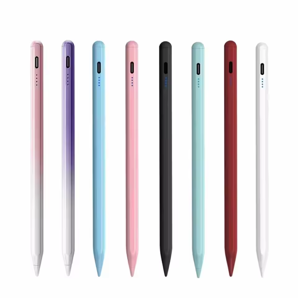 Caneta Stylus para Apple iPad com Rejeição de Palma e Display de Energia para Acessórios de Lápis iPad Pro Air Mini