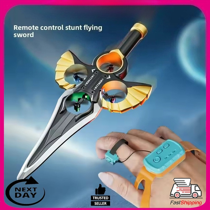Royal Sword RC Drone Avião Brinquedo 2.4G Gesto Sensor Controle Remoto Rollover Flexível 360 ° Stunt Flight Quadcopter C