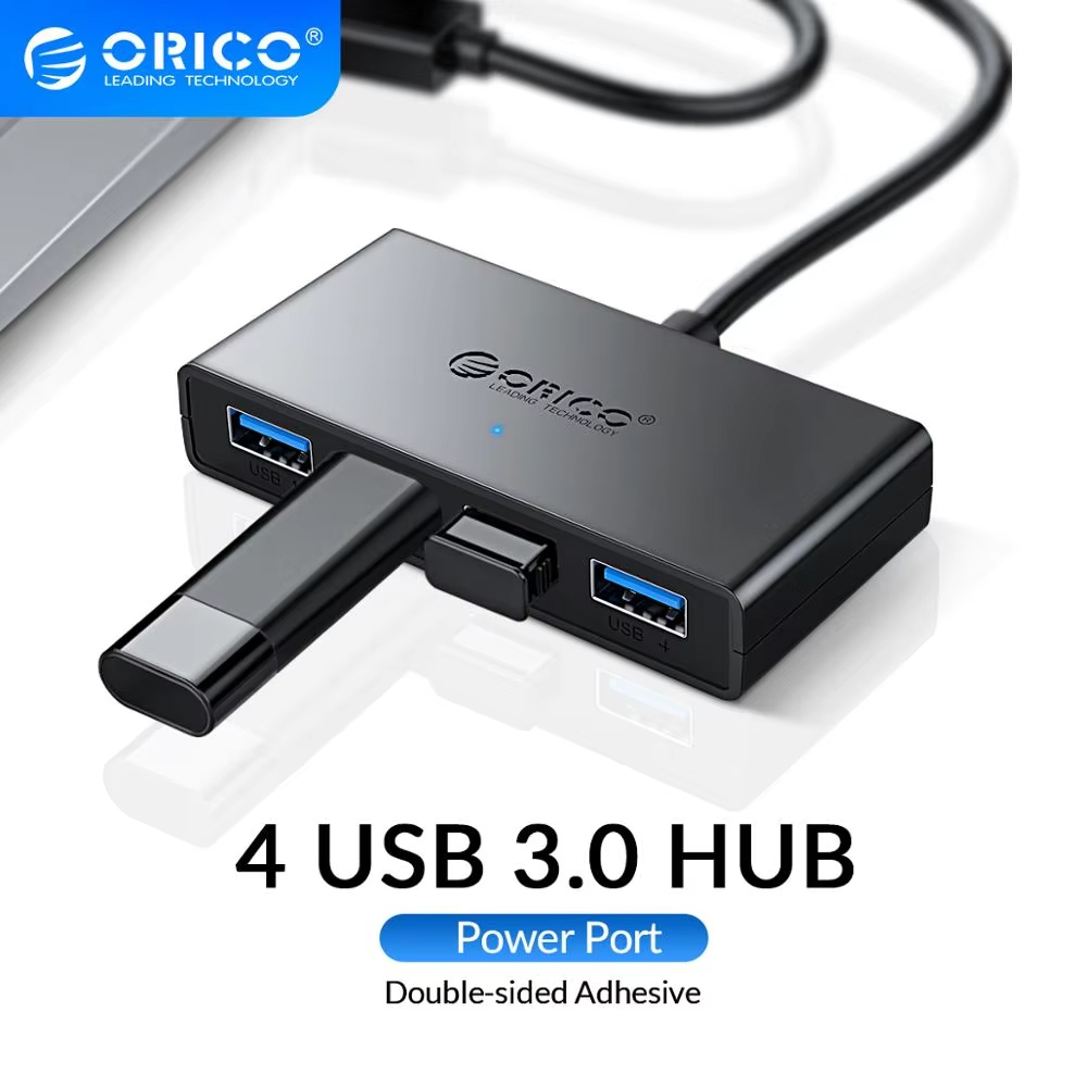 ORICO 4 Portas USB com 1 Porta Micro de 5V HUB Múltiplo para Acessórios de PC e Computador