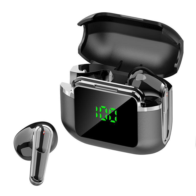  Fones de Ouvido PRO90 MAX LED Display Digital Bluetooth 6.0 Fones de Ouvido IPX5 À Prova D'água HiFi Fones de Ouvido