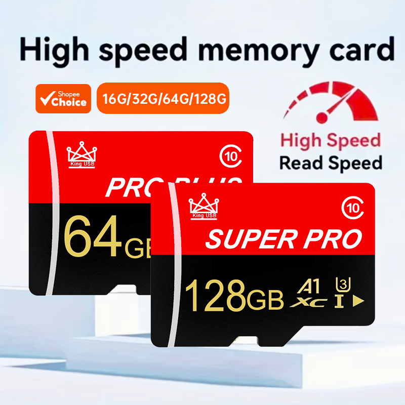 Cartões De Memória TF Classe 10 , Cartão Micro SD De Alta Velocidade , Transferência De Dados 16G 32G 64G 128G Para Câme