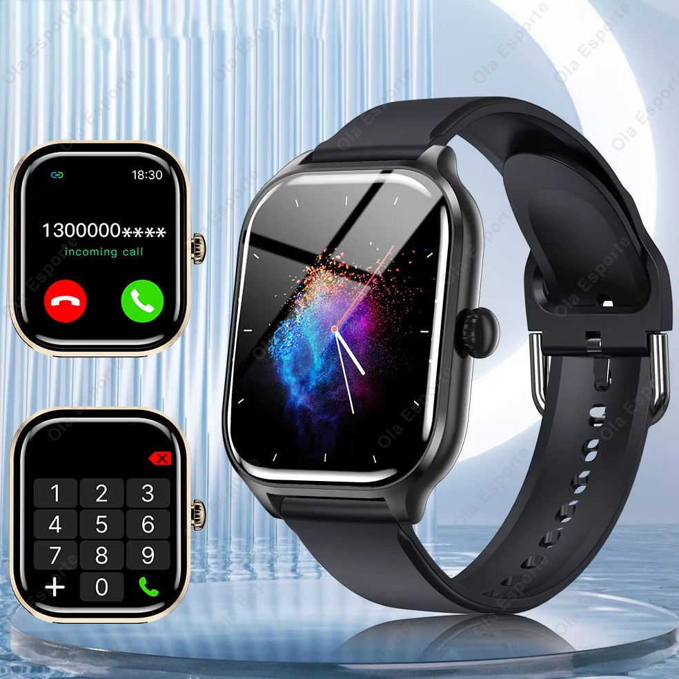 Tela De Toque Relógio Inteligente Música Passos Contagem Bluetooth Chamada 2026 Novo Smartwatch Para Homens Mulheres Fai