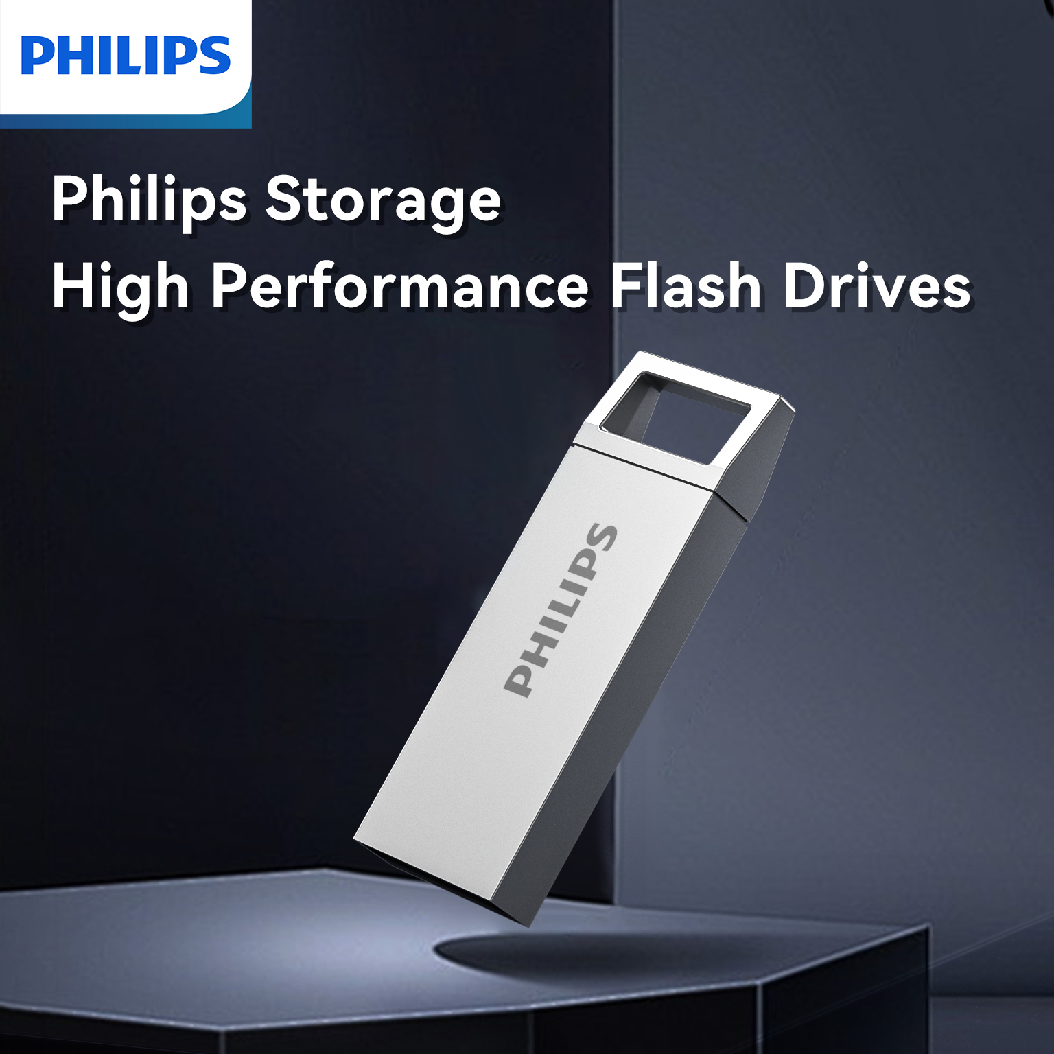 PHILIPS Pen Drive USB 2.0 8GB 16GB 32GB 64GB Ultra Compacto, Armazenamento de Dados Portátil para PC e Laptop
