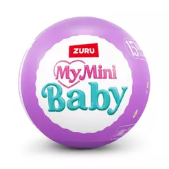 Ovo Surpresa Mini Bebê ZURU Meu Ovo Cego de Páscoa Caixa Roxa Com 15 Bonecos de Bolo Orgânico Acessórios de Boneca