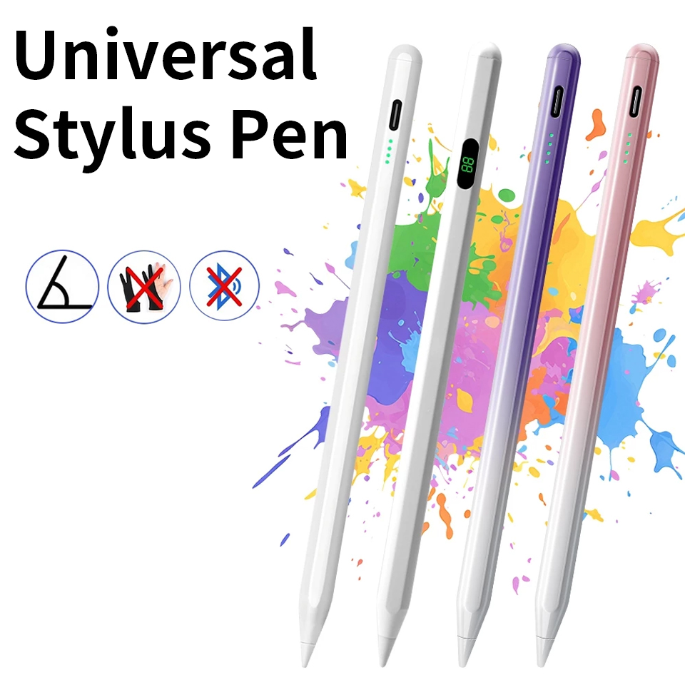 Caneta Stylus para Tablet e Celular, Touch para Android, iOS, Windows, iPad, acessórios para Apple Pencil, caneta
