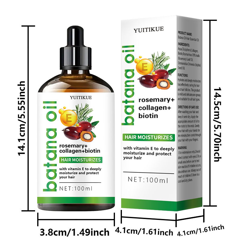 Batana Oil Soro capilar 100% puro Hidrata e umidifica profundamente, Produto suave e delicado, não gorduroso · foto 2